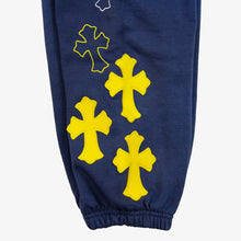 Load image into Gallery viewer, CHROME HEARTS x DRAKE FRIENDS AND FAMILY CROSS PATCH SWEATPANT