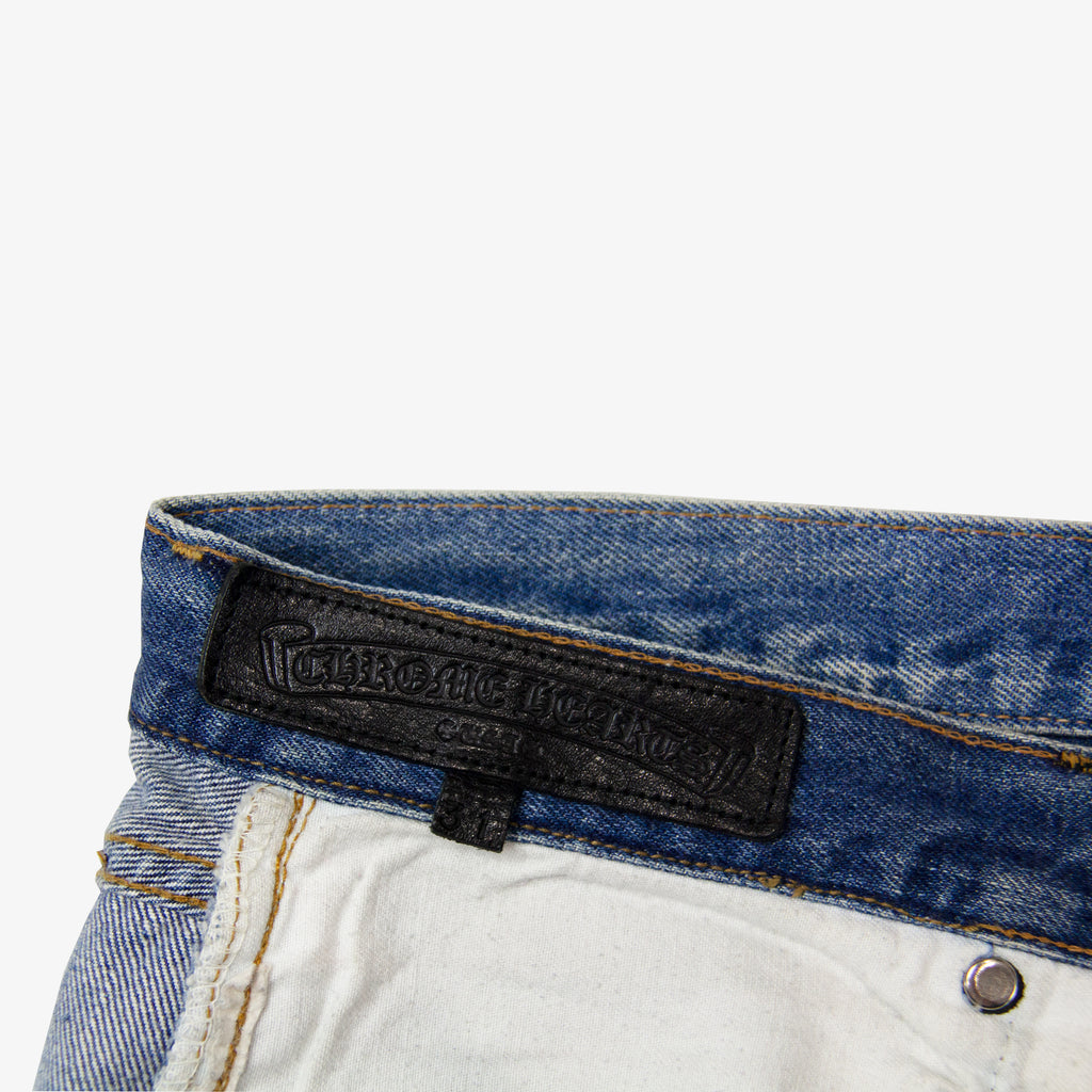 CHROME HEARTS CROSS PATCH DENIM