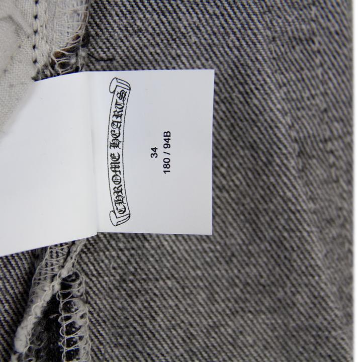 CHROME HEARTS CROSS PATCH DENIM