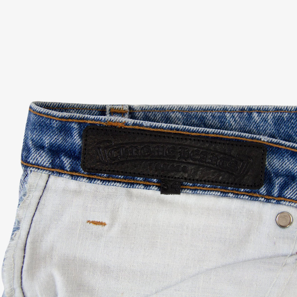 CHROME HEARTS CROSS PATCH DENIM