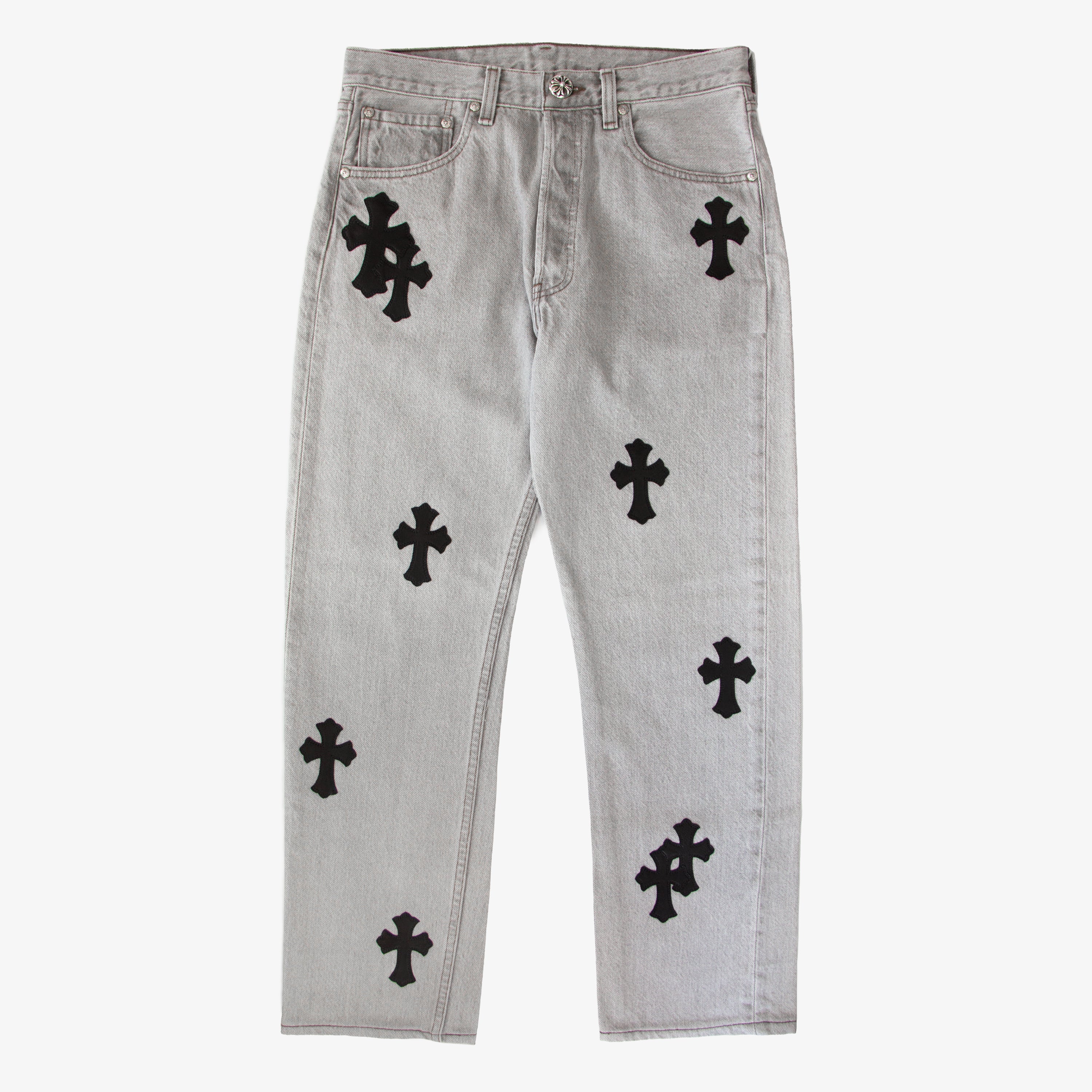 CHROME HEARTS CROSS PATCH DENIM – OB LLC