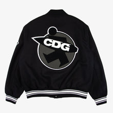 Load image into Gallery viewer, STUSSY CDG 40TH ANNIVERSARY VARSITY JACKET