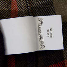 Load image into Gallery viewer, CHROME HEARTS .925 LEATHER PATCH FLANNEL