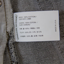 Load image into Gallery viewer, CHROME HEARTS LEATHER PATCHWORK DENIM
