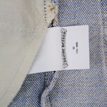 Load image into Gallery viewer, CHROME HEARTS 1/1 GREEN PATCH DENIM