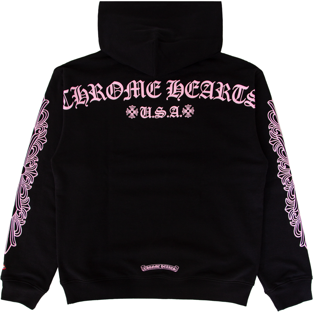 CHROME HEARTS PINK PPO HOODIE
