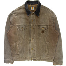 Load image into Gallery viewer, CARHARTT 1990 VINTAGE CANVAS TRUCKER JACKET