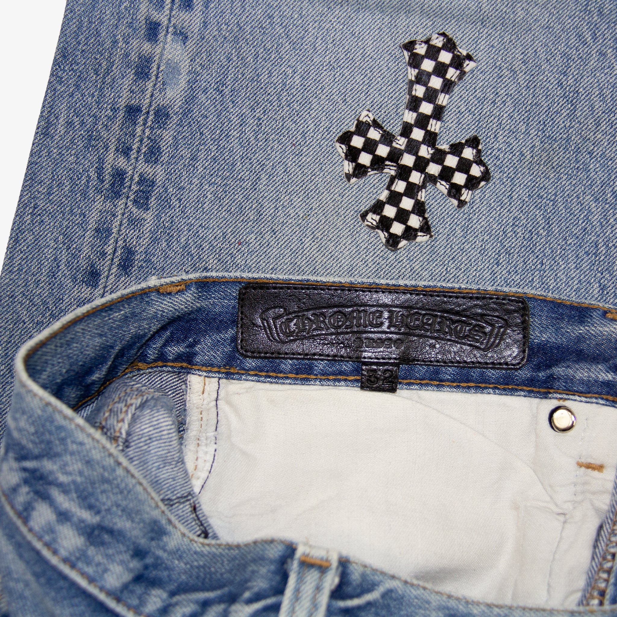 Cross (Size:6.5x10.5cm) DIY Cloth Badges Mend Decorate Patch Jeans