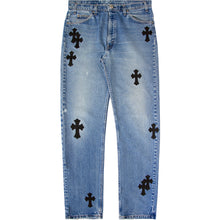 Load image into Gallery viewer, CHROME HEARTS PATCHWORK DENIM
