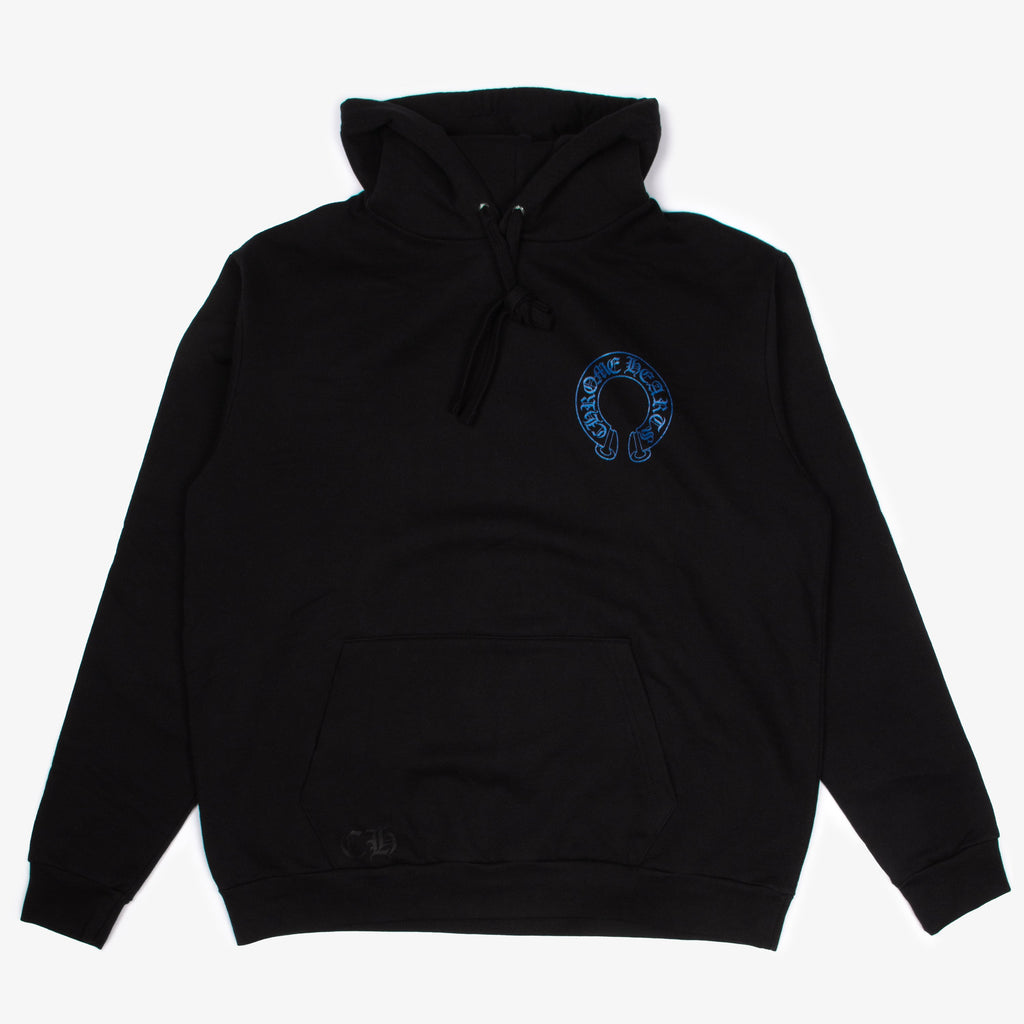 BLUE GLITTER FRIENDS & FAMILY HOODIE