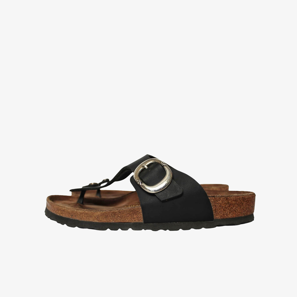 x BIRKENSTOCK .925 SILVER HARDWARE GIZEH SANDAL