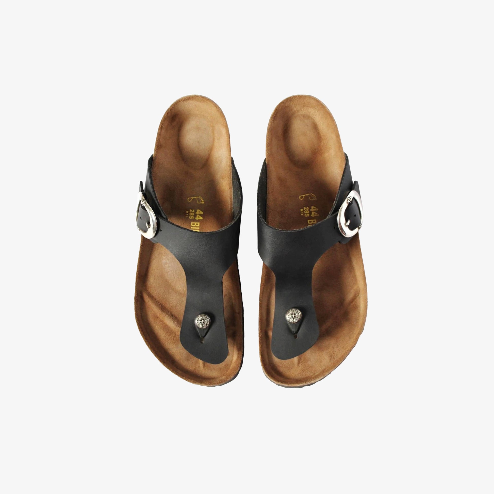 x BIRKENSTOCK .925 SILVER HARDWARE GIZEH SANDAL