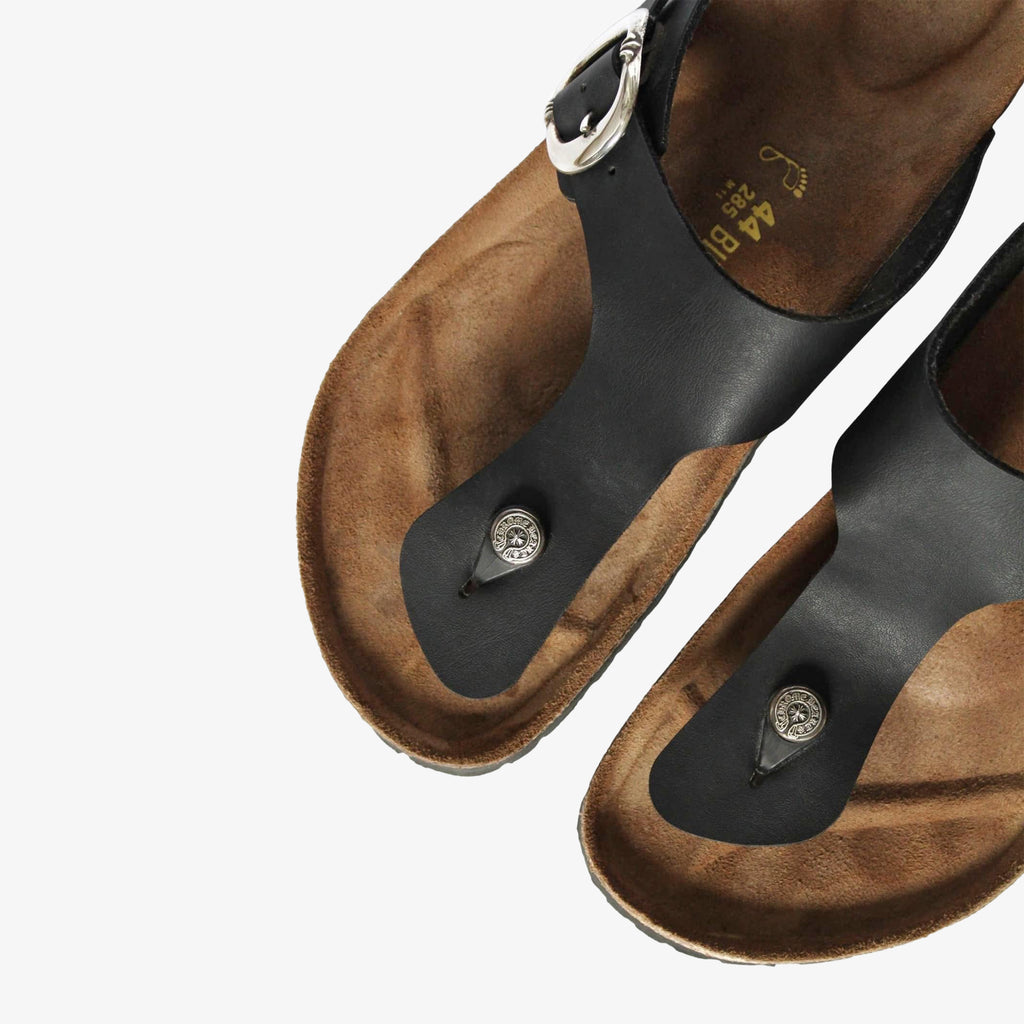 x BIRKENSTOCK .925 SILVER HARDWARE GIZEH SANDAL