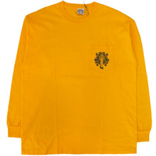 Load image into Gallery viewer, CHROME HEARTS YELLOW DAGGER LS TEE