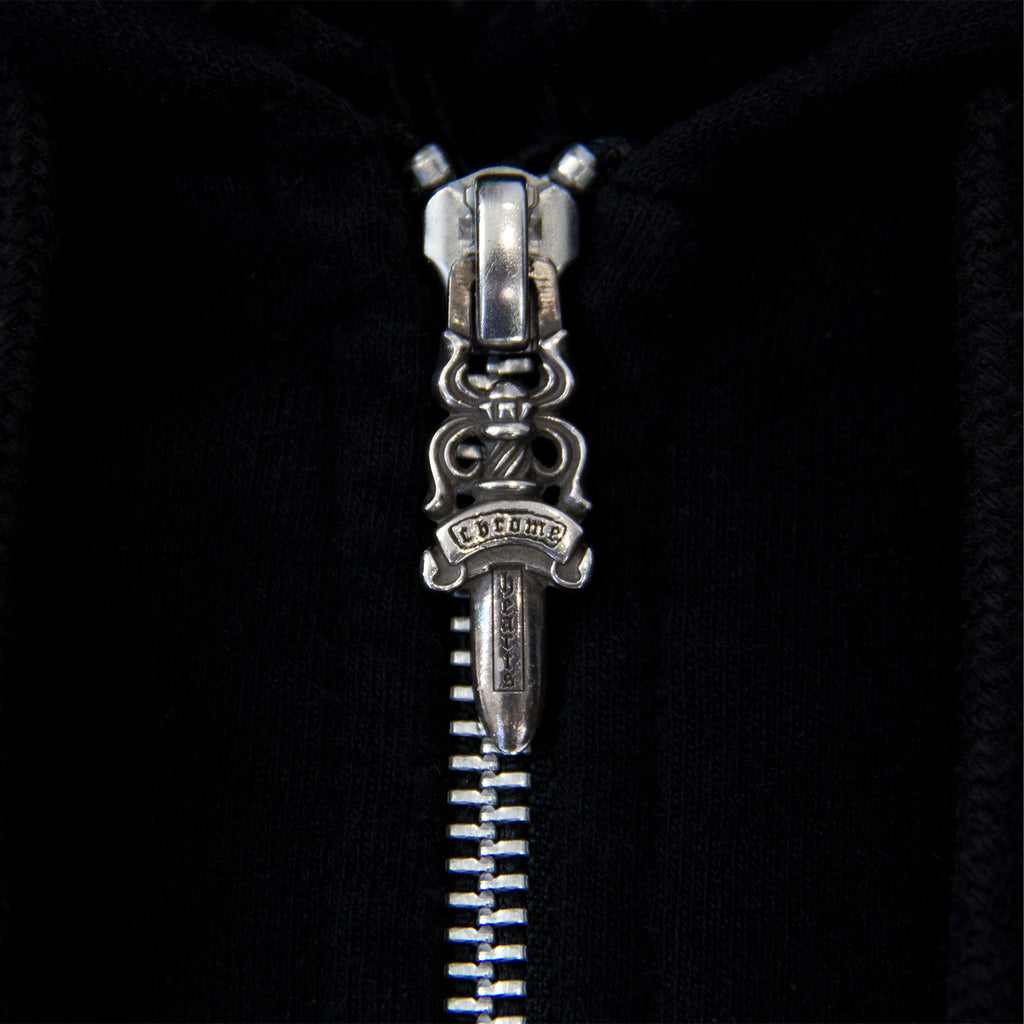 CHROME HEARTS PILLAR LOGO ZIP HOODIE