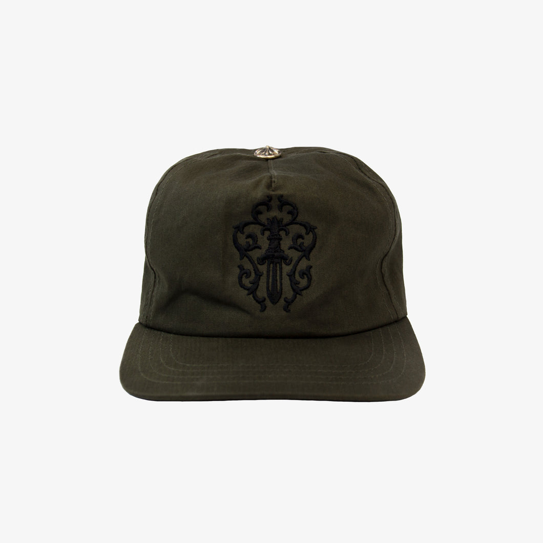 CHROME HEARTS LEATHER STRAP DAGGER HAT