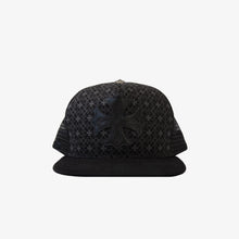 Load image into Gallery viewer, CHROME HEARTS LEATHER PATCH TRUCKER