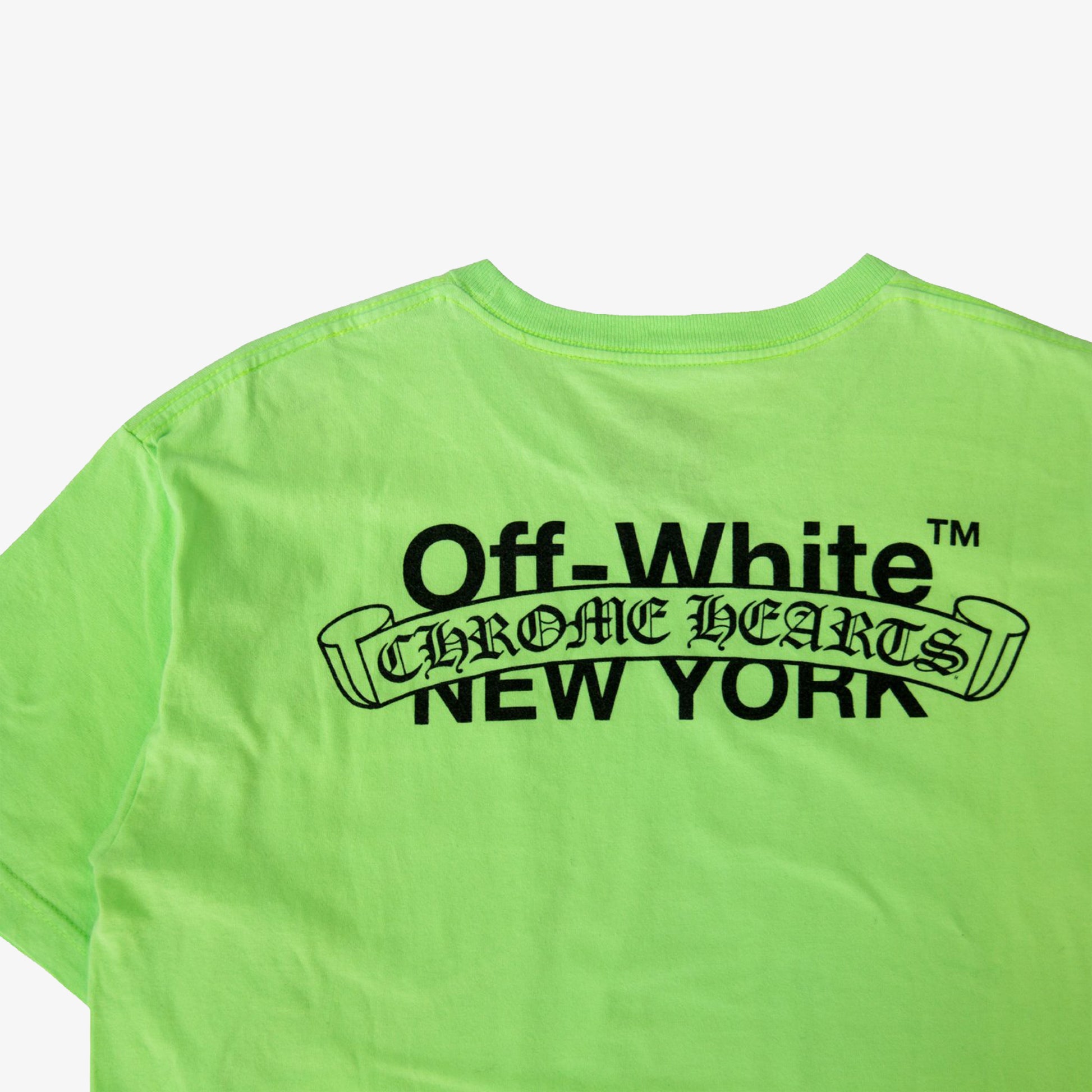 CHROME HEARTS OFF-WHITE NEW YORK TEE