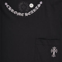 Load image into Gallery viewer, CHROME HEARTS NECK LOGO TEE