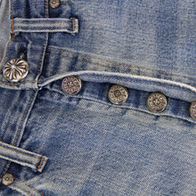Load image into Gallery viewer, CHROME HEARTS WHITE PATCHWORK DENIM