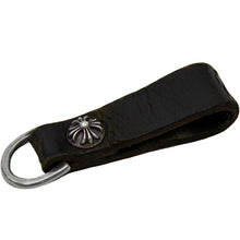 Load image into Gallery viewer, CHROME HEARTS .925 LEATHER STRAP KEY RING