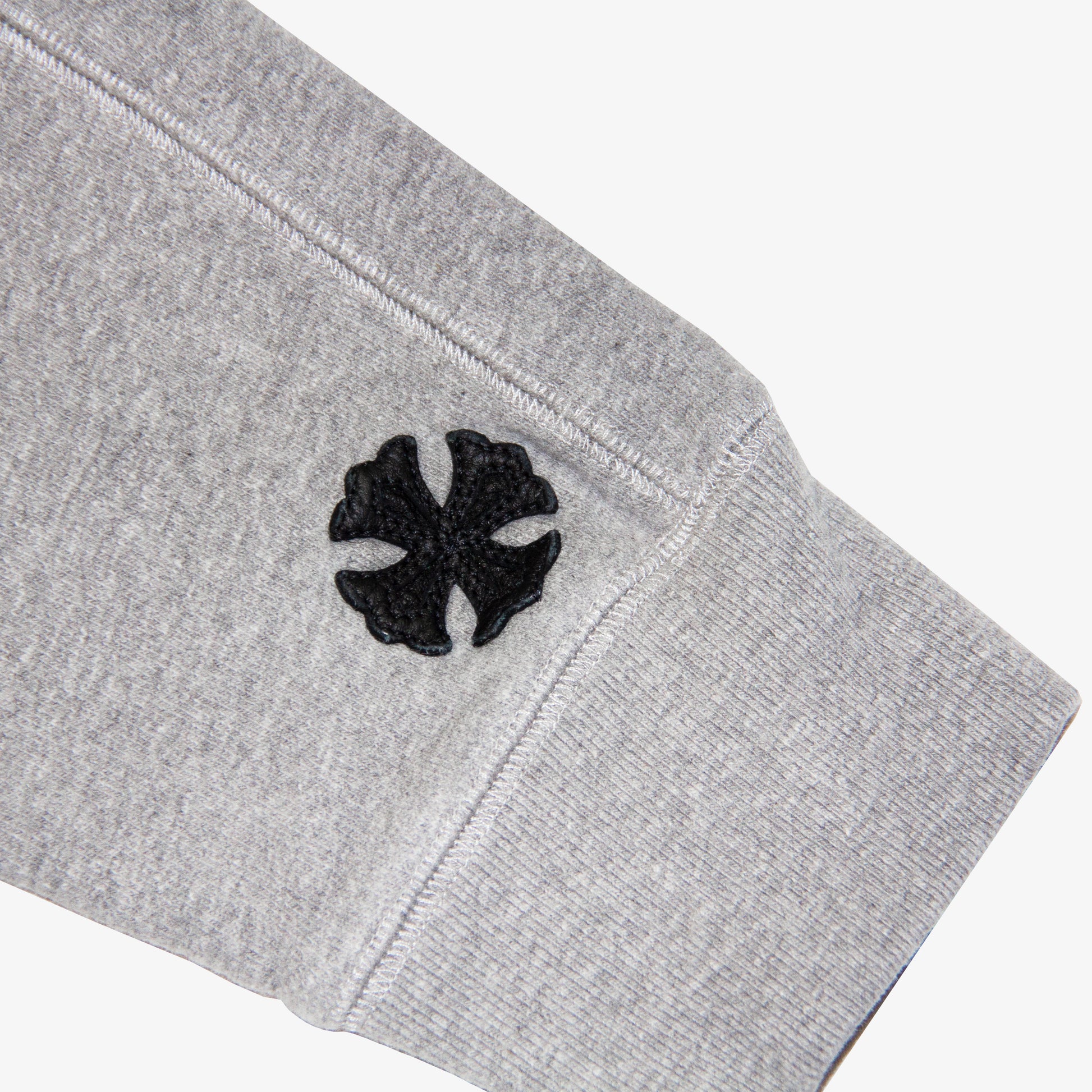 LEATHER PATCH FUCK YOU HOODIE