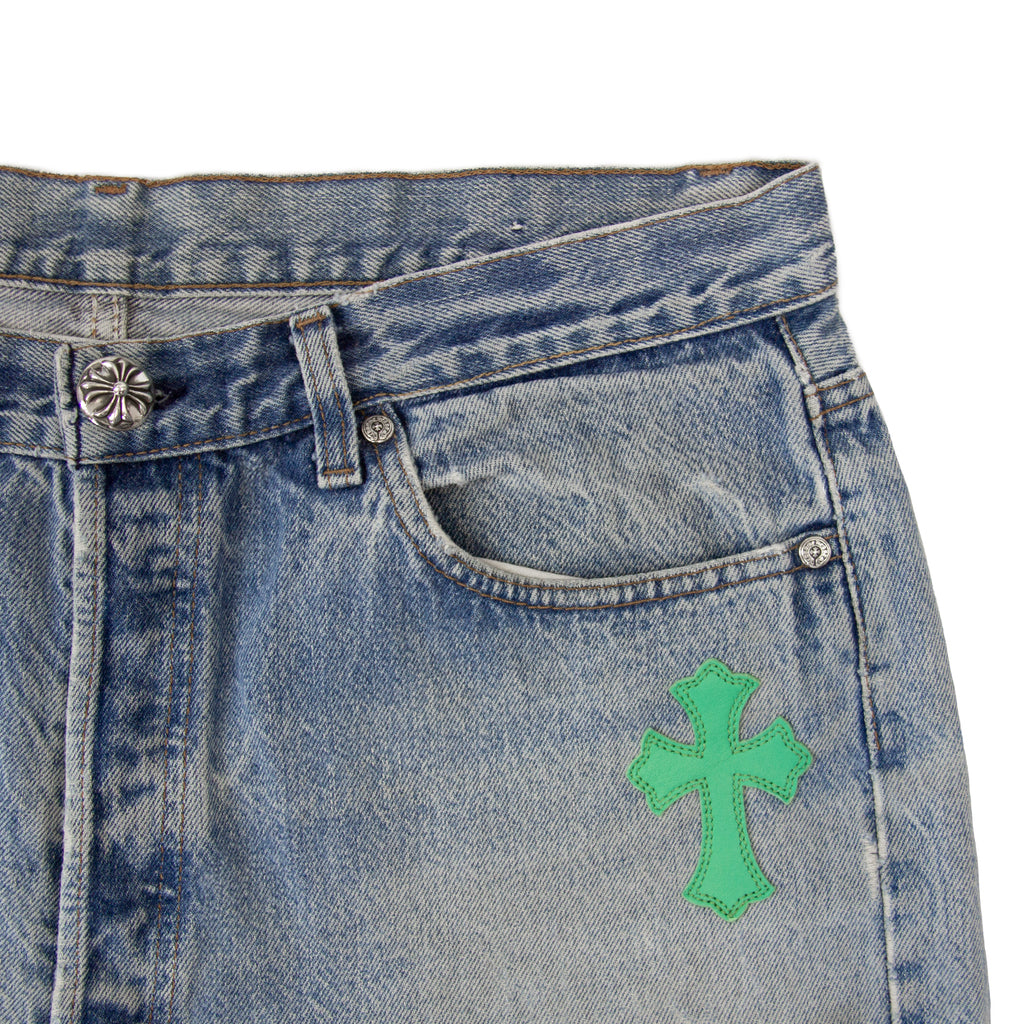 CHROME HEARTS 1/1 COMMISSIONED PATCHWORK DENIM