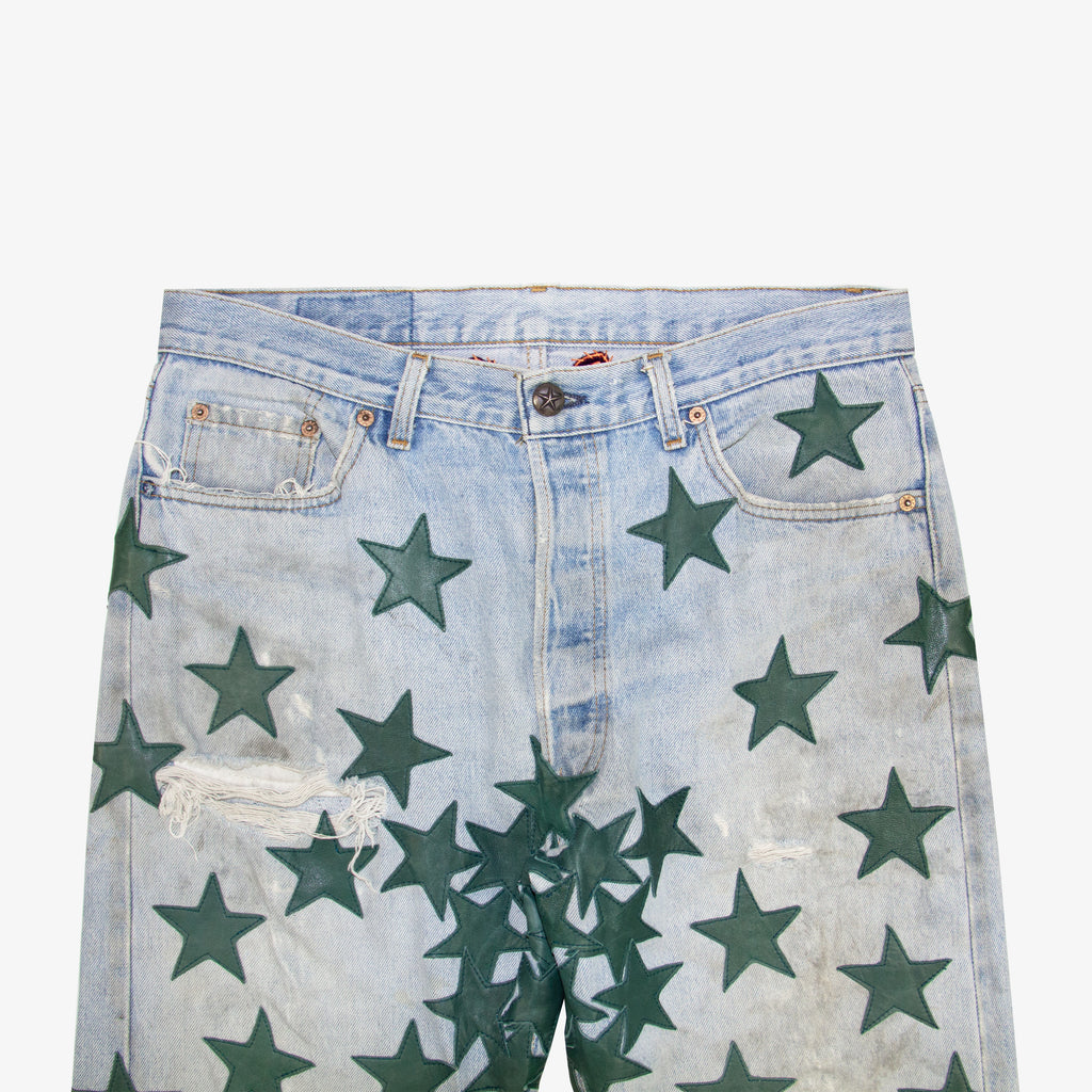 CHEMIST STAR PATCH DENIM