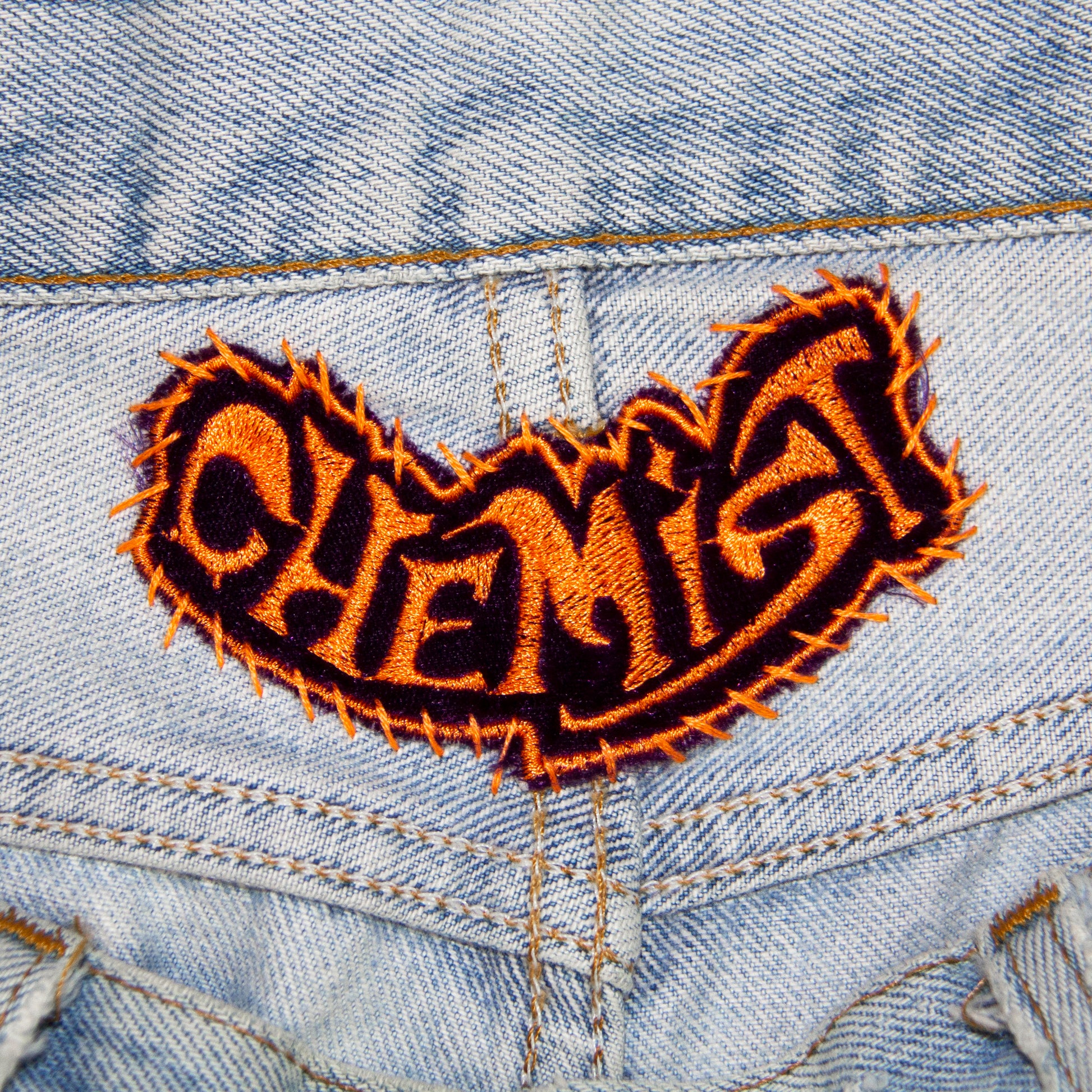 CHEMIST STAR PATCH DENIM