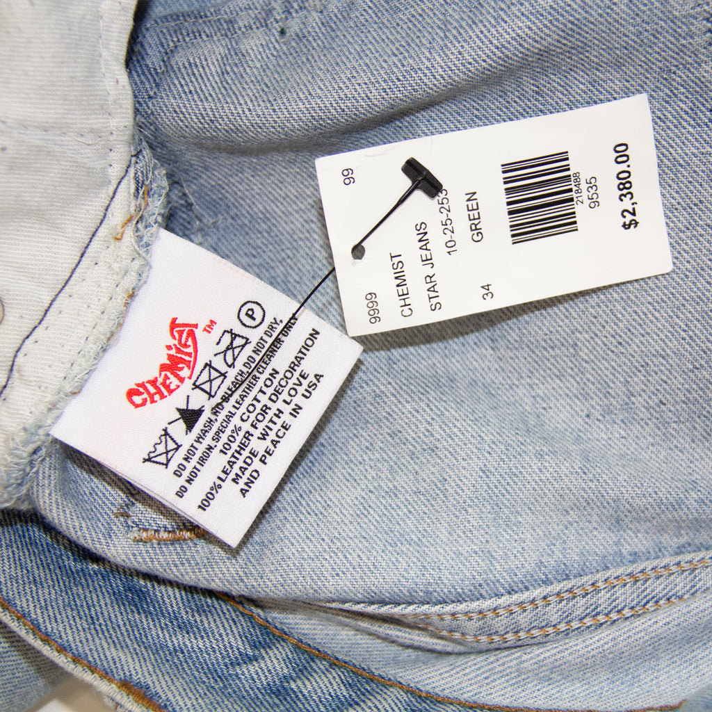 CHEMIST STAR PATCH DENIM