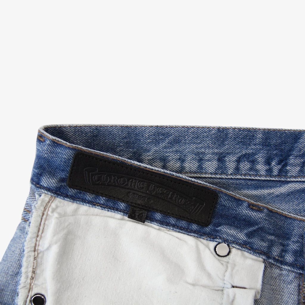 CHROME HEARTS PINK MULTICOLOR PATCH DENIM (SPO)
