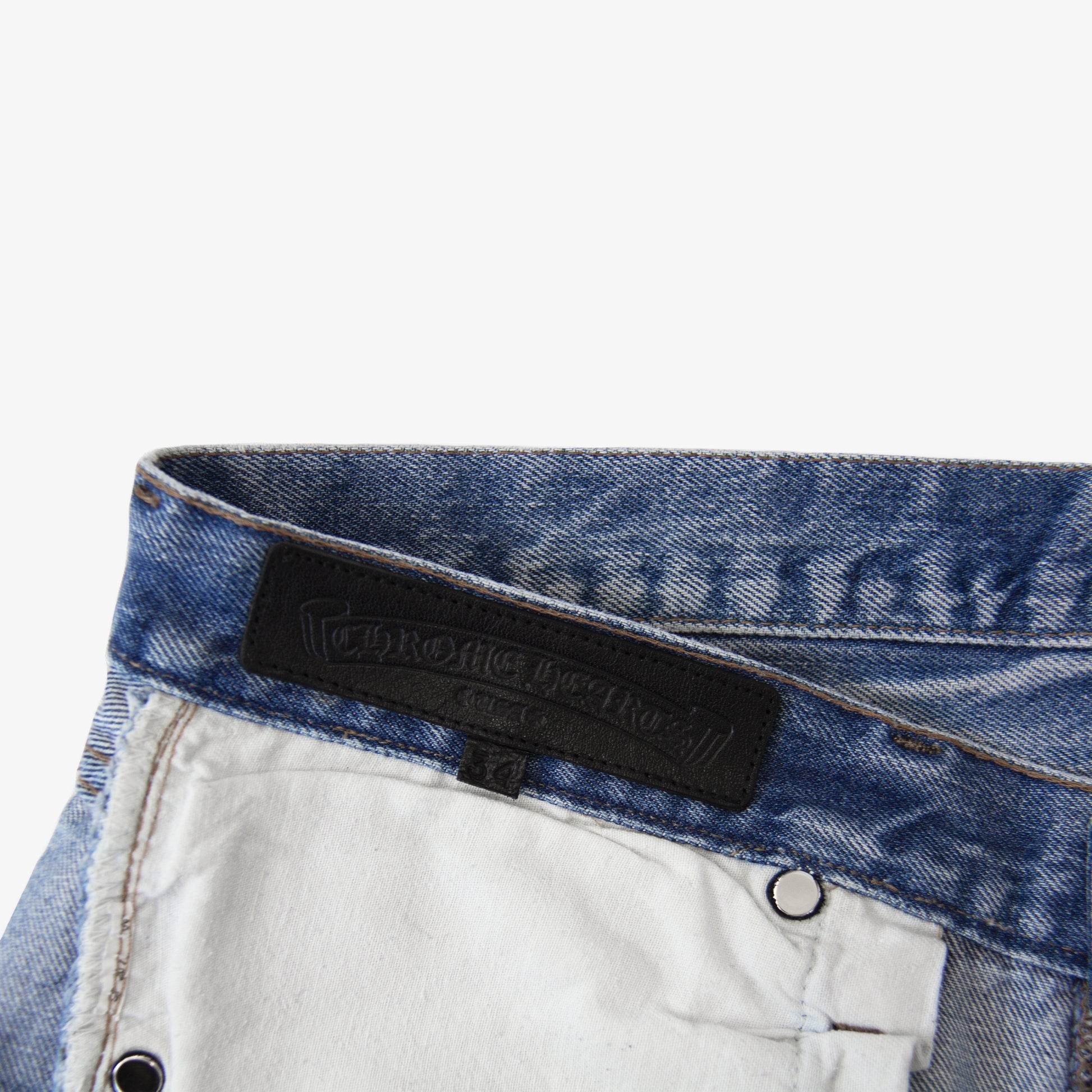 CHROME HEARTS PINK MULTICOLOR PATCH DENIM (SPO)