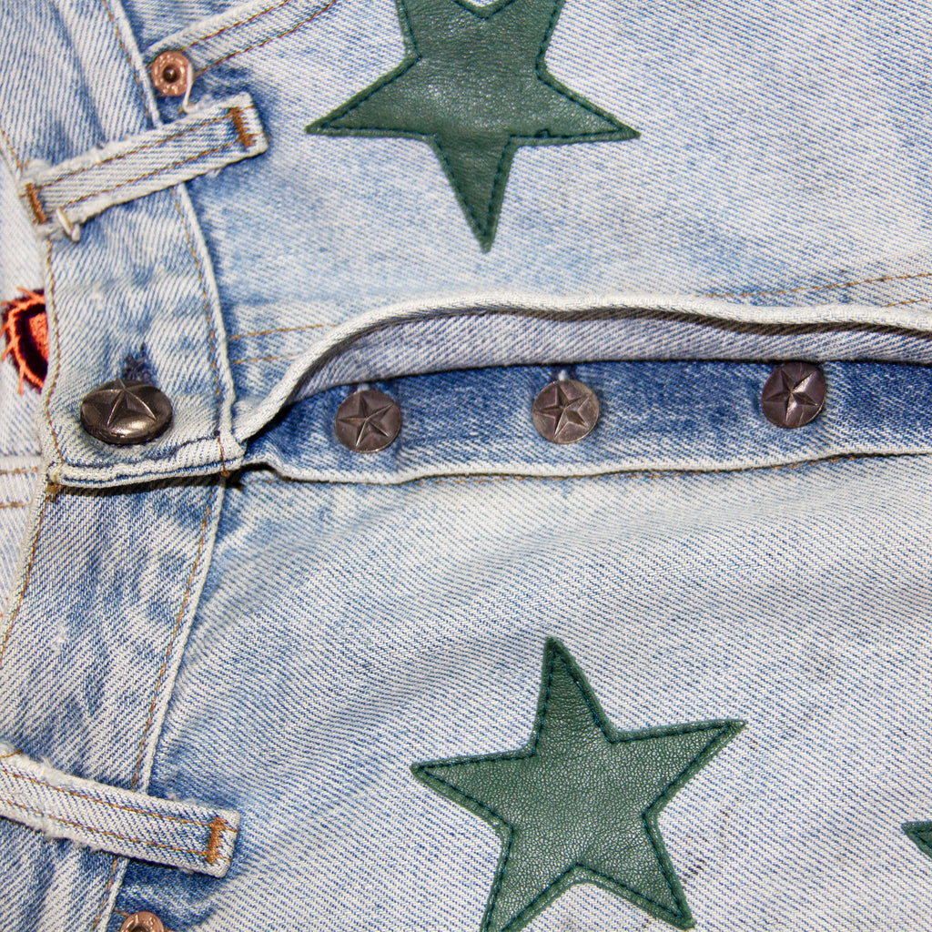 CHEMIST STAR PATCH DENIM