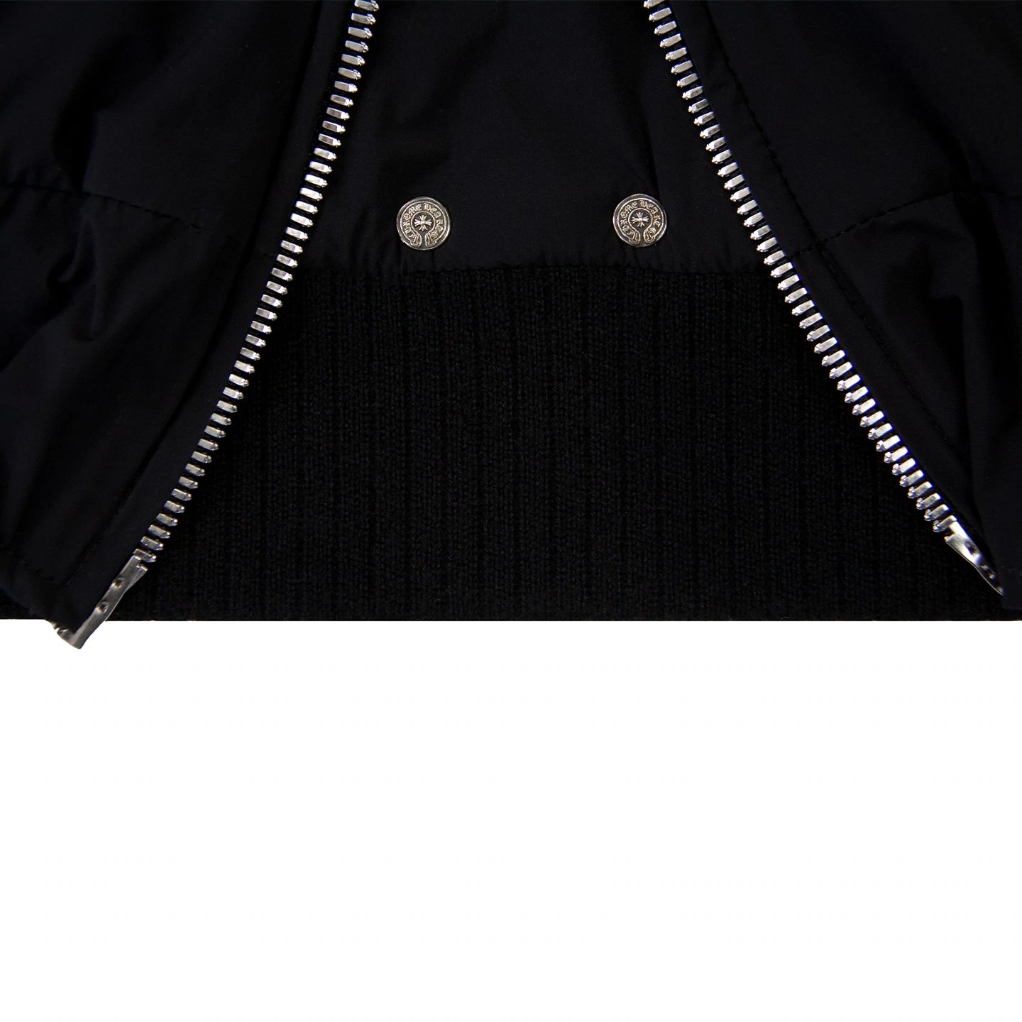 CROSS PATCH QUILTED NYLON JACKET