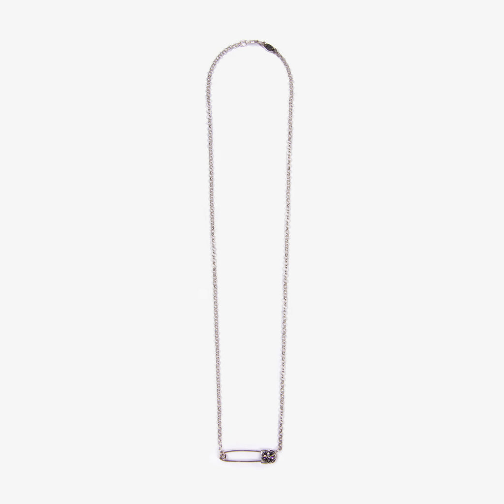.925 SAFETY PIN NECKLACE