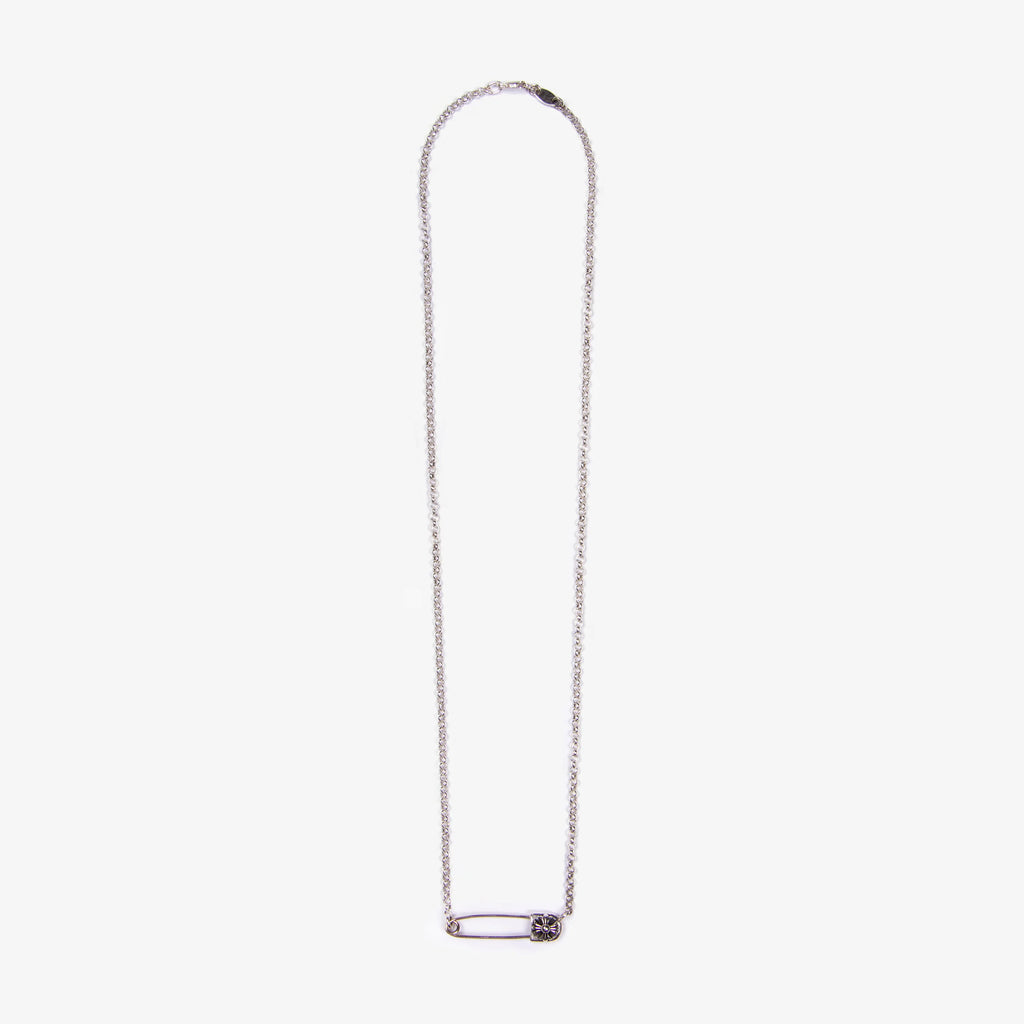 .925 SAFETY PIN NECKLACE