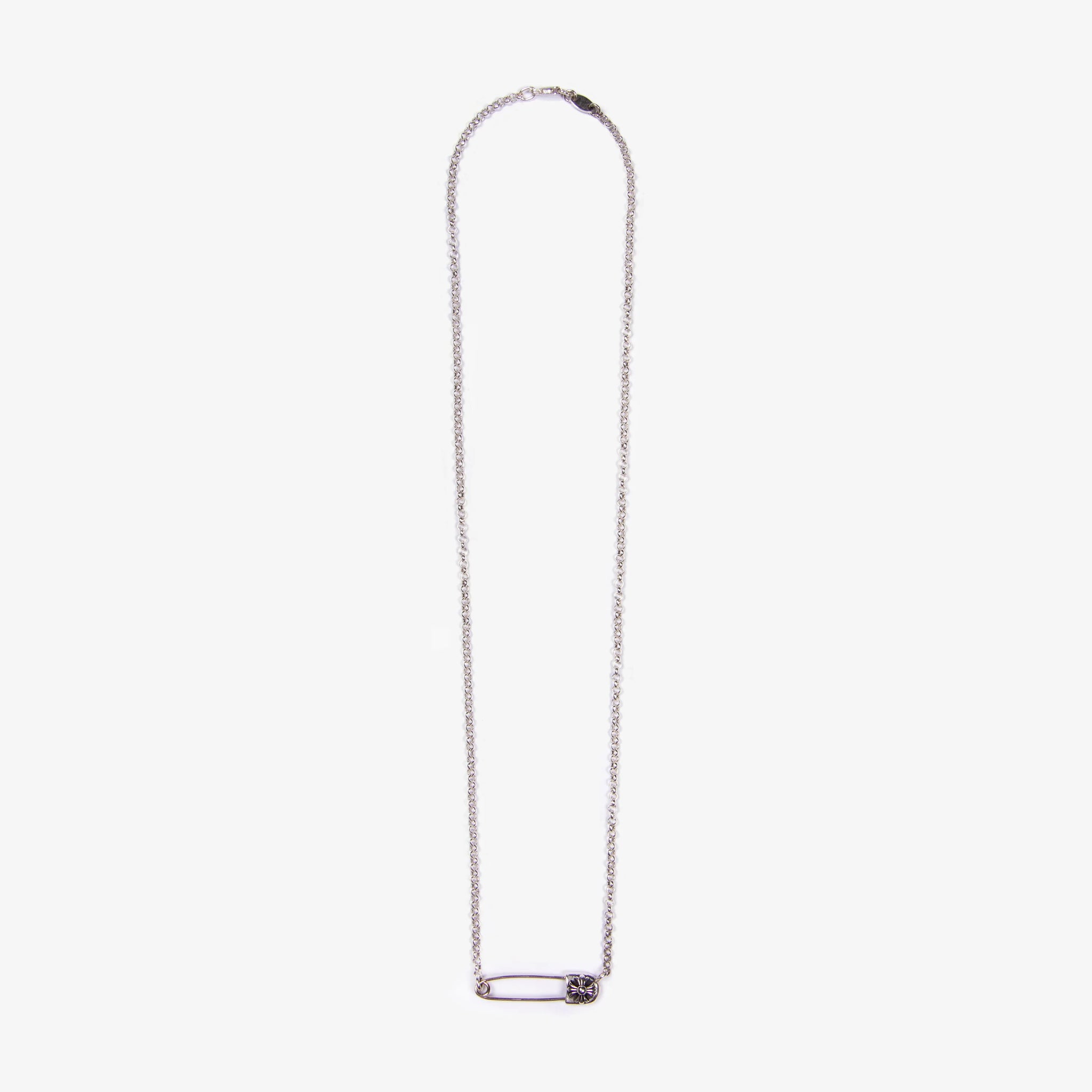Chrome hearts 2025 safety pin necklace