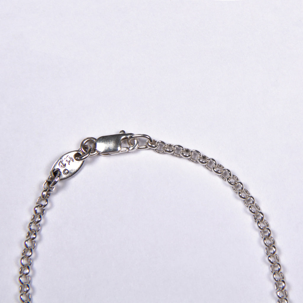 .925 SAFETY PIN NECKLACE