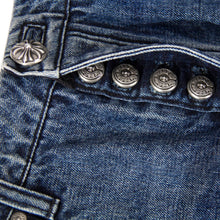 Load image into Gallery viewer, CHROME HEARTS PATCHWORK DENIM SHORTS