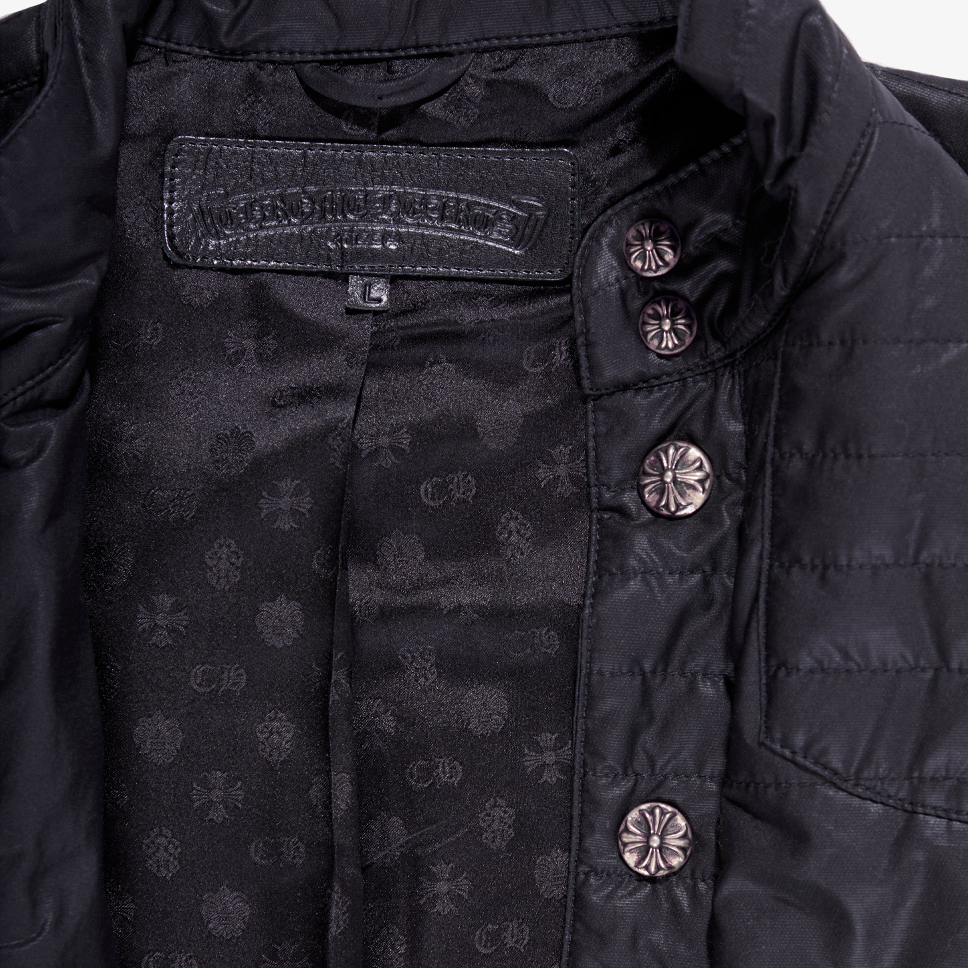 CHROME HEARTS CROSS PATCH NYLON VEST