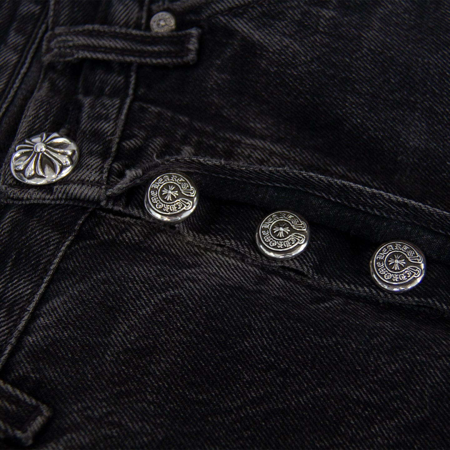 CHROME HEARTS PATCHWORK DENIM – OBTAIND