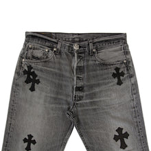 Load image into Gallery viewer, CHROME HEARTS PATCHWORK DENIM