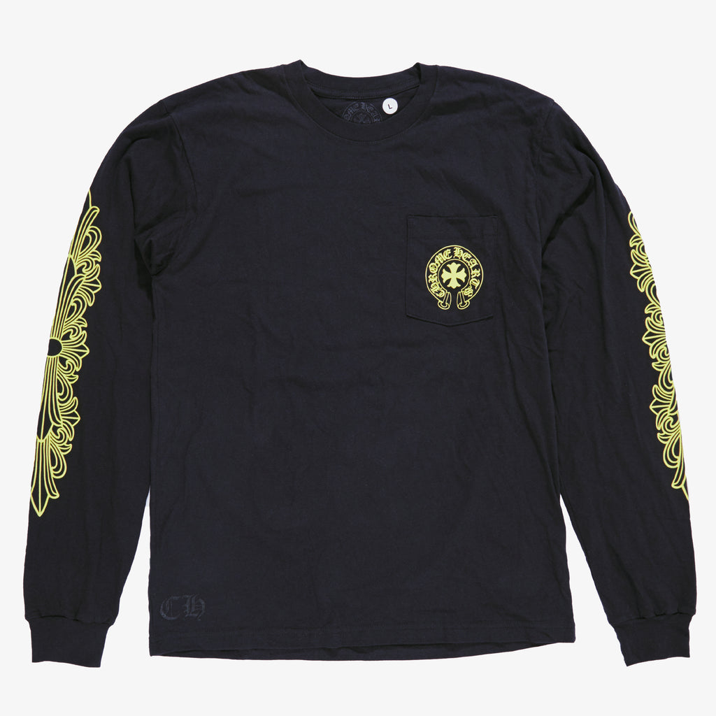 CHROME HEARTS ALPHABET LOGO LONGSLEEVE