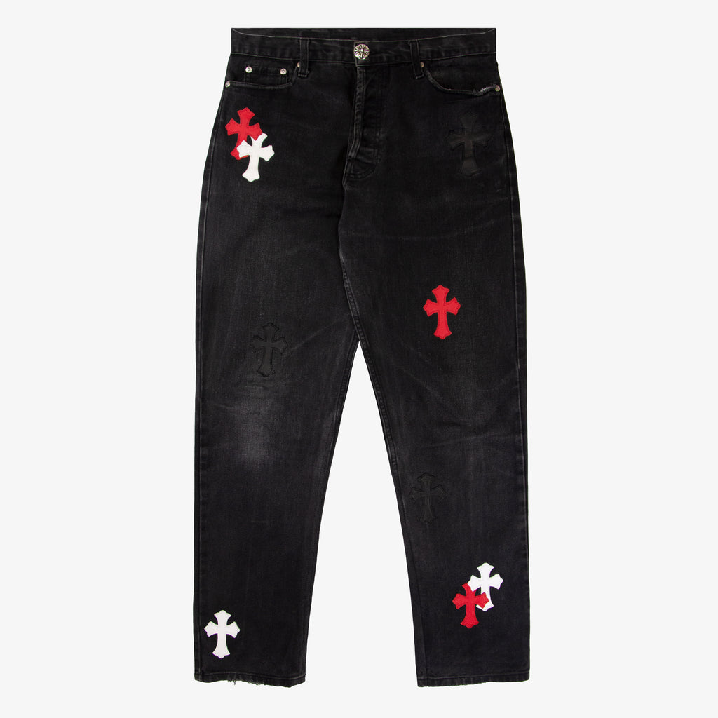 CHROME HEARTS CROSS PATCH DENIM (MIAMI EXCLUSIVE)