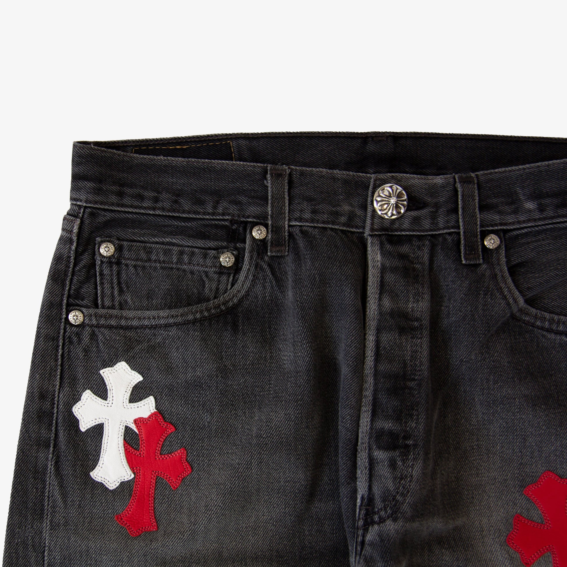 CHROME HEARTS CROSS PATCH DENIM (MIAMI EXCLUSIVE)