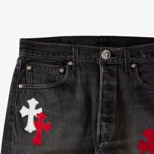 Load image into Gallery viewer, CHROME HEARTS CROSS PATCH DENIM (MIAMI EXCLUSIVE)