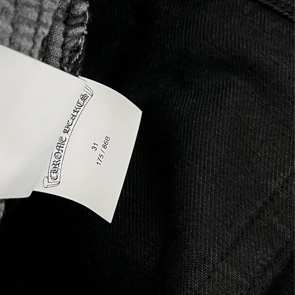 CHROME HEARTS CROSS PATCH DENIM