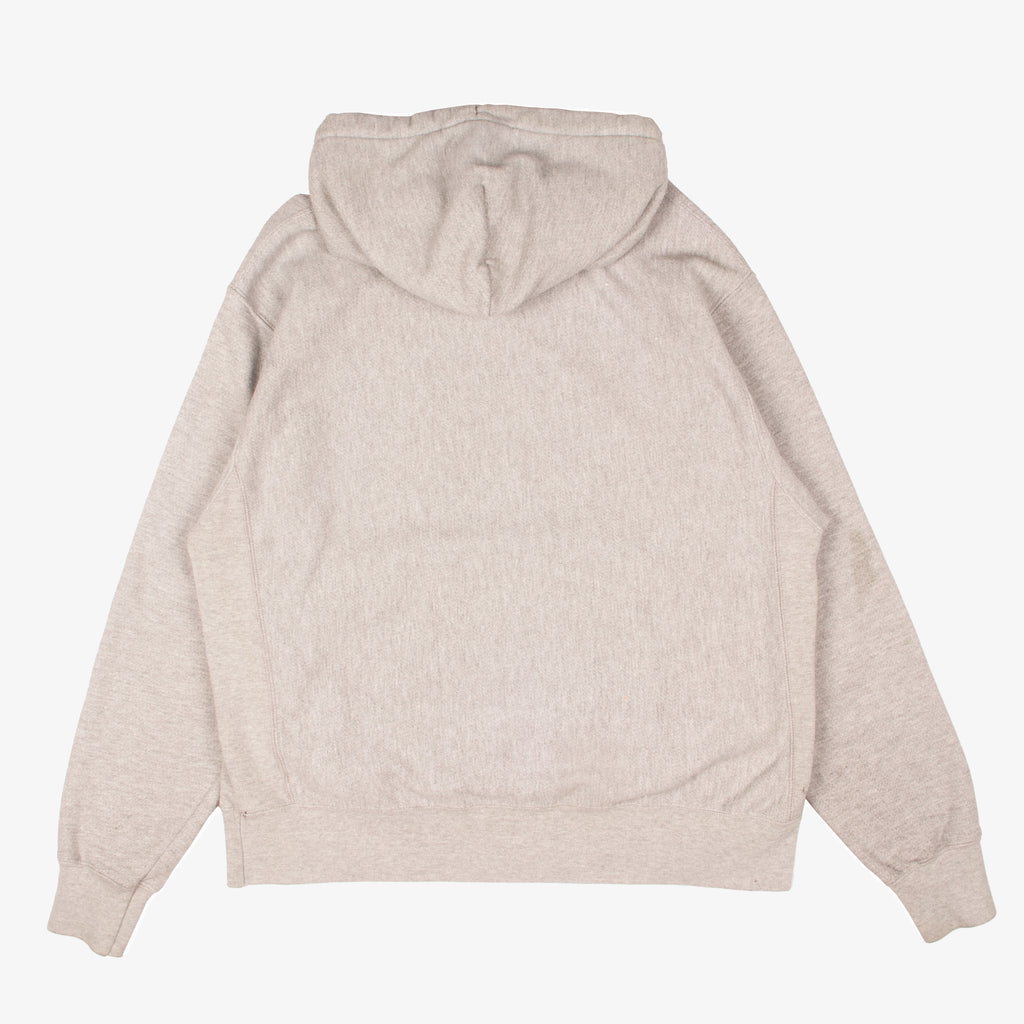 FRENCH LOGO PAINT SPLATTER HOODIE