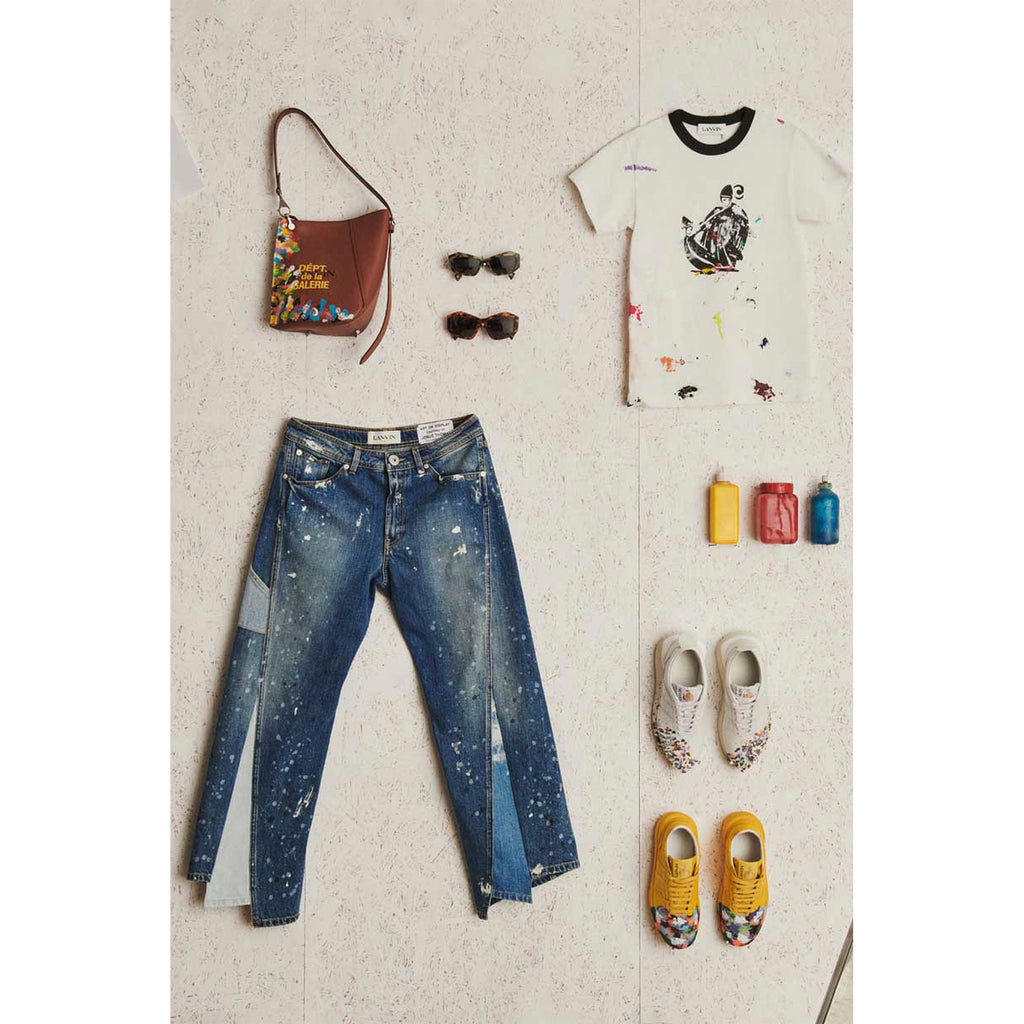 GALLERY DEPT x LANVIN TWISTED LEG DENIM