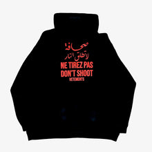 Load image into Gallery viewer, DON&#39;T SHOOT HOODIE